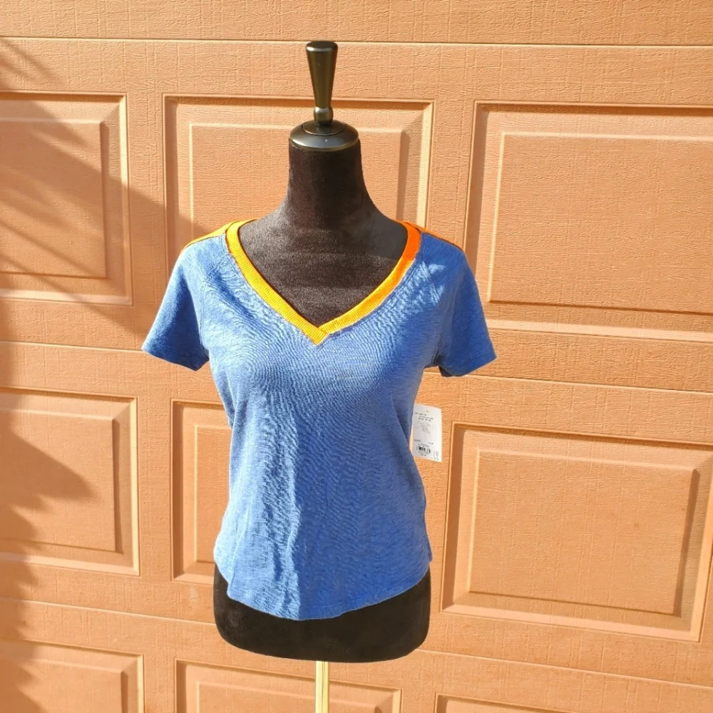 NWT SO Juniors Size Medium Short Sleeve Shirt Sailor Water